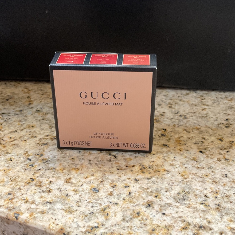 Gucci Rouge à Lèvres Mat Lip Colour Trio